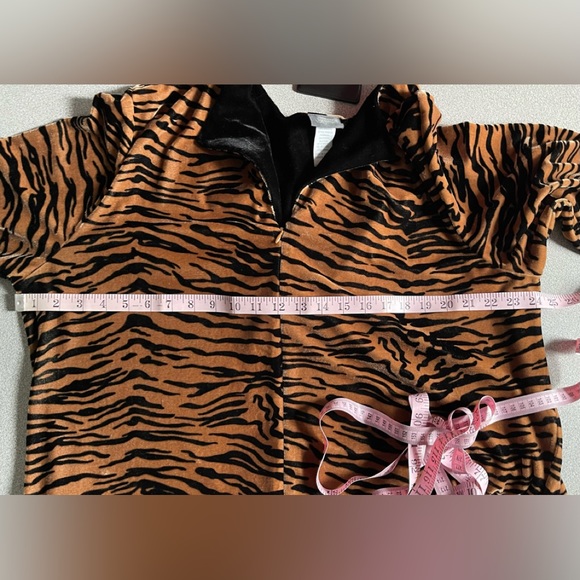 Jasmine Rose Signuture Tiger Print Zippered Lounge Robe Size 1X - Picture 11 of 13